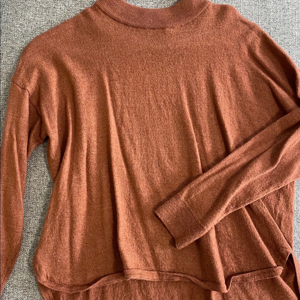 Madewell mockneck sweater